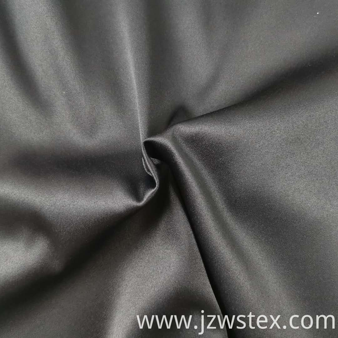 shiny elastic satin fabric satin-like cotton Smooth delicate and lustrous